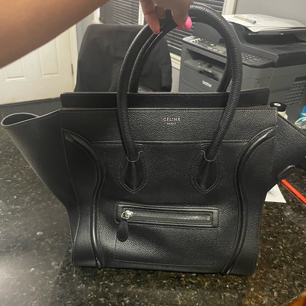 Black Celine purse